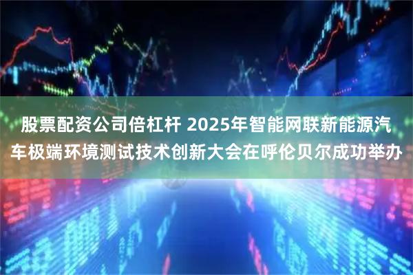 股票配资公司倍杠杆 2025年智能网联新能源汽车极端环境测试技术创新大会在呼伦贝尔成功举办